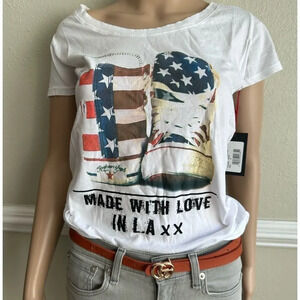 ROCKSTARS & ANGELS T SHIRT MEDIUM NWT